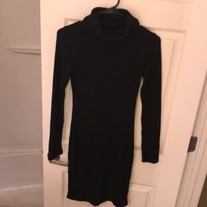 Bodycon turtle neck dress